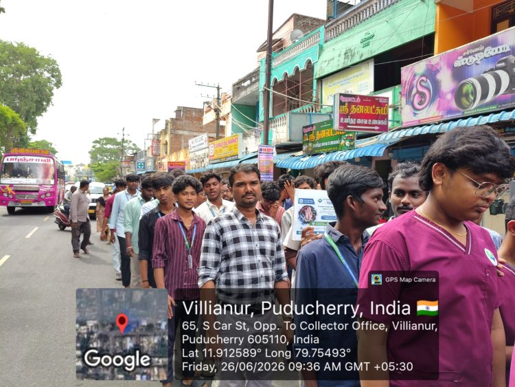 International Day Against Drug Abuse and Illicit Trafficking was observed on 26 June 2026