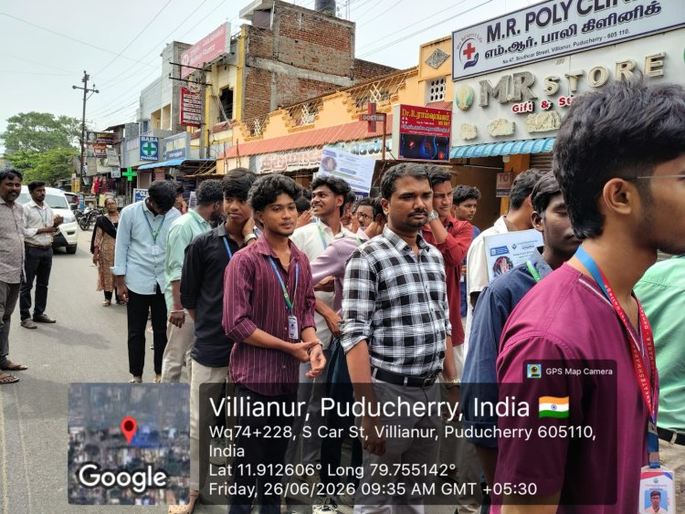 International Day Against Drug Abuse and Illicit Trafficking was observed on 26 June 2026