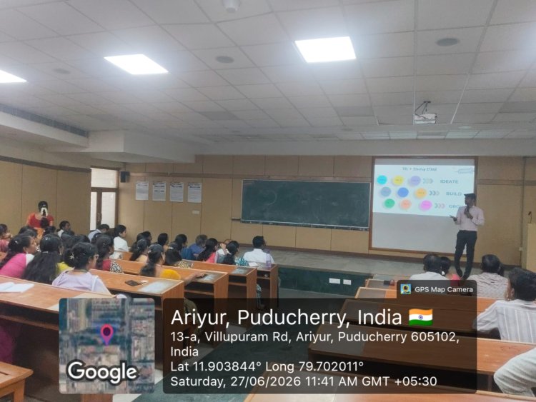 SVCET   have organized R & D talk for all faculty members of SVGI on 27.06.2026