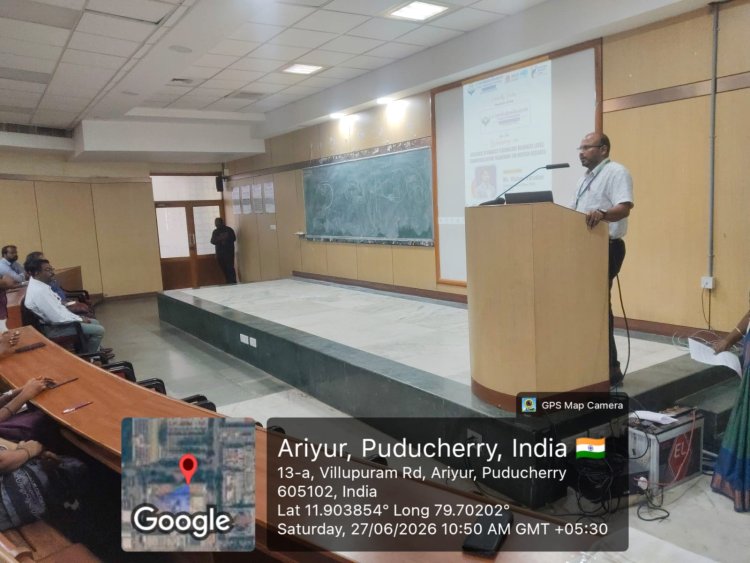 SVCET   have organized R & D talk for all faculty members of SVGI on 27.06.2026