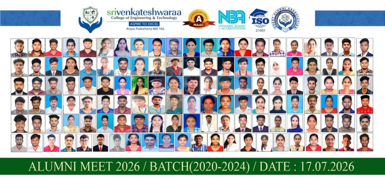 Alumni Meet for the B Tech 2019 2023 B Tech 2020 2024 and MBA 2022 2024  passed out batches was successfully conducted on 17 July 2026