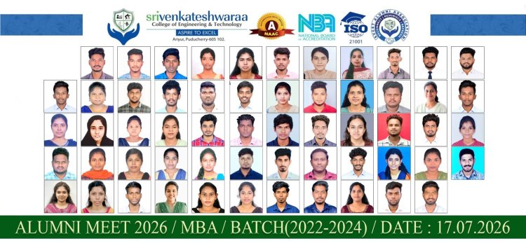 Alumni Meet for the B Tech 2019 2023 B Tech 2020 2024 and MBA 2022 2024  passed out batches was successfully conducted on 17 July 2026