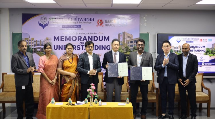 SVCET Signed MoU with Dongguk University Republic of Korea on 08 August 2026
