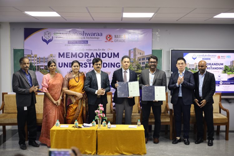 International Academic Delegation from Dongguk University Seoul Visits SVCE&T