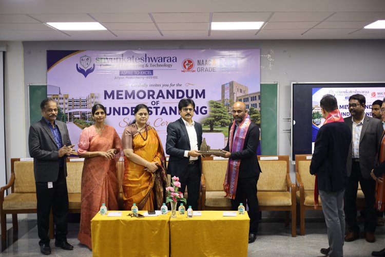International Academic Delegation from Dongguk University Seoul Visits SVCE&T