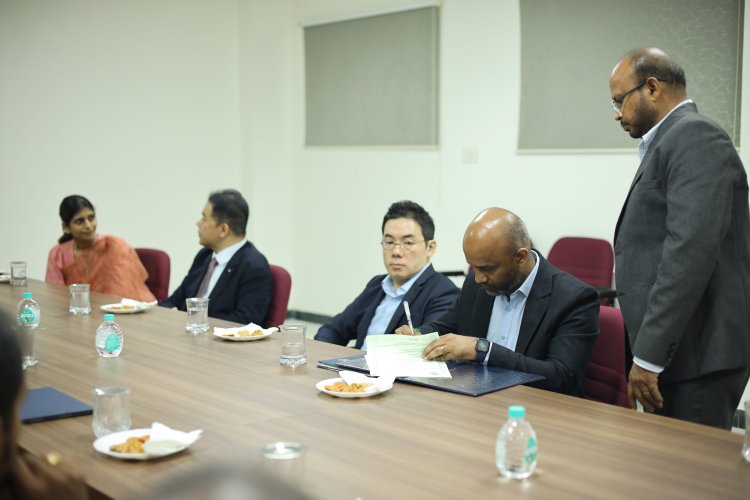International Academic Delegation from Dongguk University Seoul Visits SVCE&T