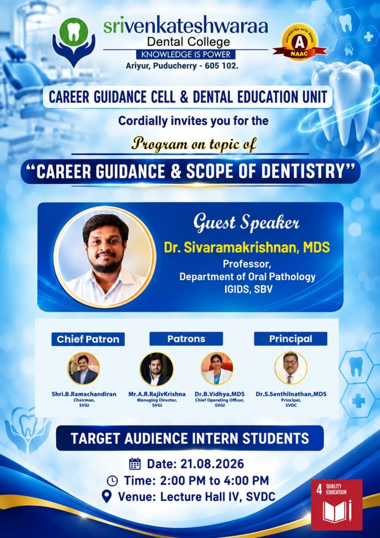 Career Guidance & Scope of Dentistry