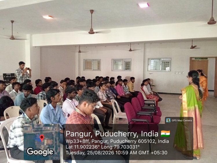 Guest Lecture on Recent Trends in Electric Drives on 25th August 2026 at the EEE Seminar Hall