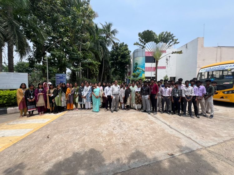 SVCET AIDS and IOTCSBCT Students had Industry Exposure at  Lenovo Pondicherry which  Bridges Classroom Learning with Real World Experience on 11th September 2026