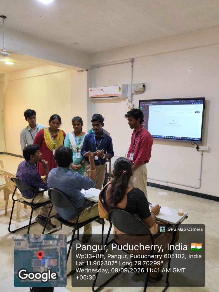 SVCET organised the Smart India Internal Hackathon SIH 2026  on 9 and 10 September 2026