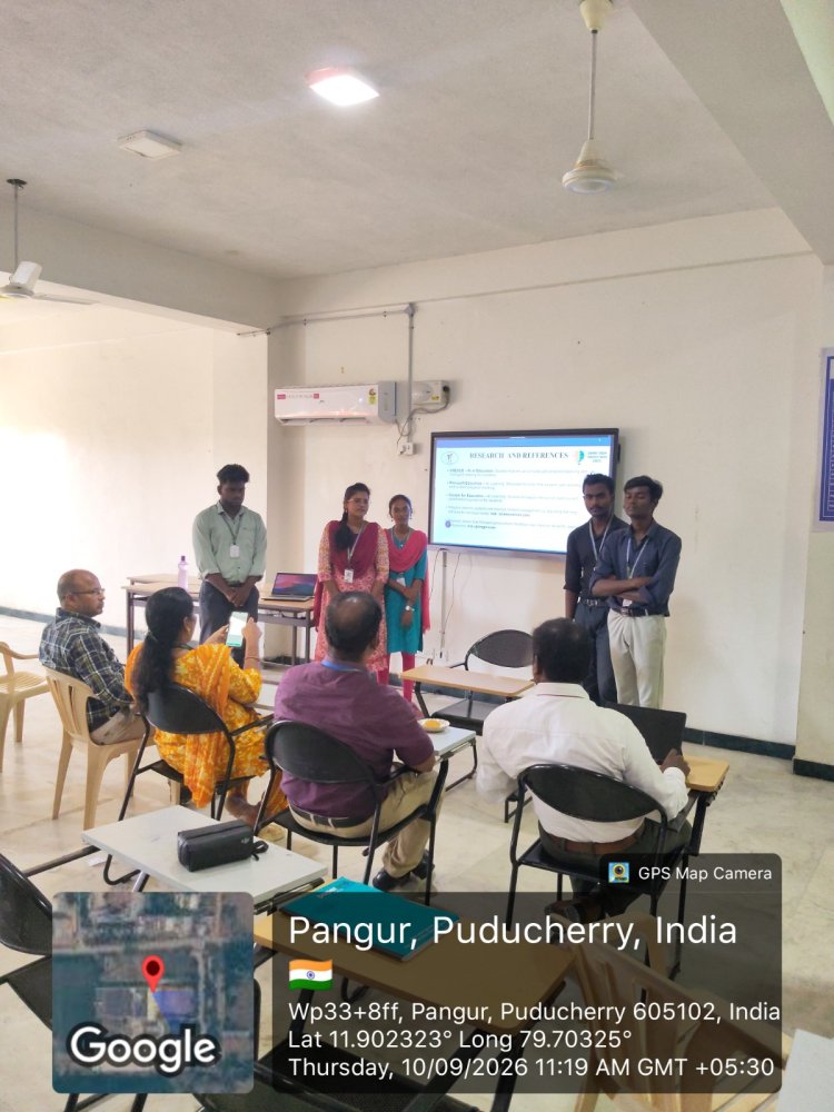 SVCET organised the Smart India Internal Hackathon SIH 2026  on 9 and 10 September 2026