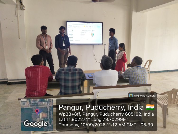 SVCET organised the Smart India Internal Hackathon SIH 2026  on 9 and 10 September 2026