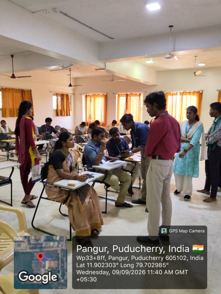 SVCET organised the Smart India Internal Hackathon SIH 2026  on 9 and 10 September 2026