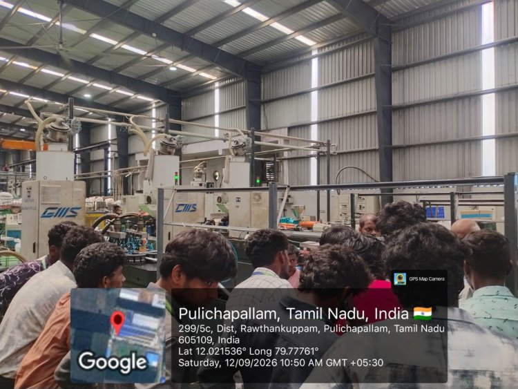 SVCET Institute Innovation Council organized an interactive session between the CEO of Kosh Innovations Pvt Ltd and our Mechanical Engineering students