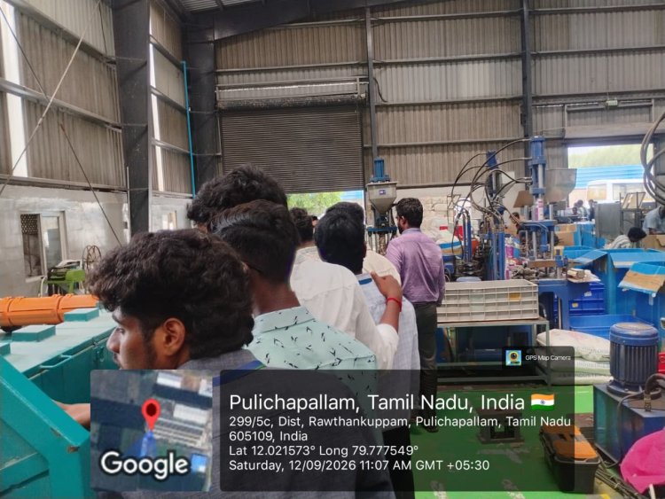SVCET Institute Innovation Council organized an interactive session between the CEO of Kosh Innovations Pvt Ltd and our Mechanical Engineering students