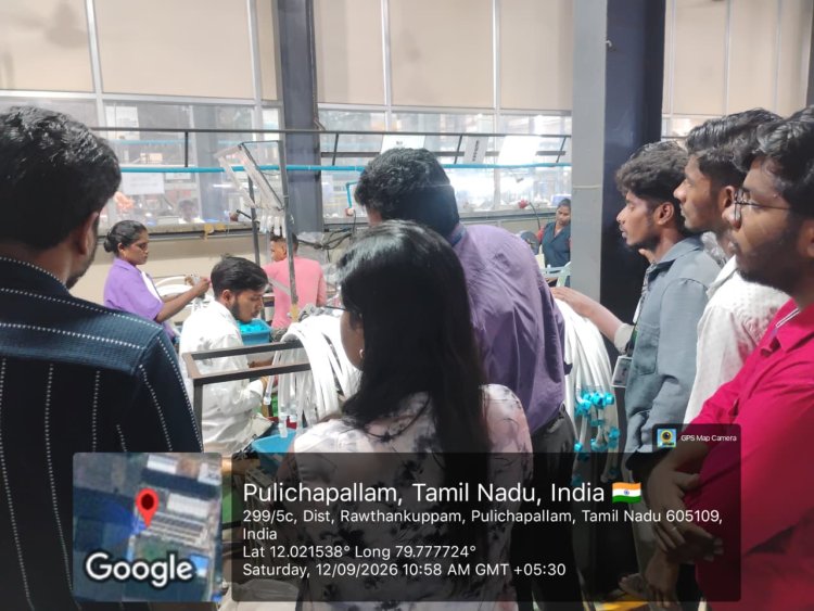 SVCET Institute Innovation Council organized an interactive session between the CEO of Kosh Innovations Pvt Ltd and our Mechanical Engineering students