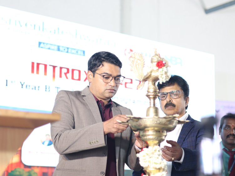 FIRST YEAR INAUGURATION AT SVCET ON 17-9-2026 THURSDAY