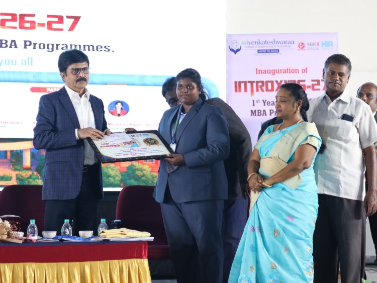 FIRST YEAR INAUGURATION AT SVCET ON 17-9-2026 THURSDAY