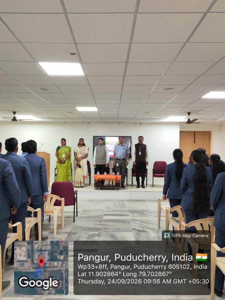 SVCET MBA Dept organised  two-day Future Ready Campus Programme on 24th and 25th September 2026 in association with the National Institute of Securities Markets NISM