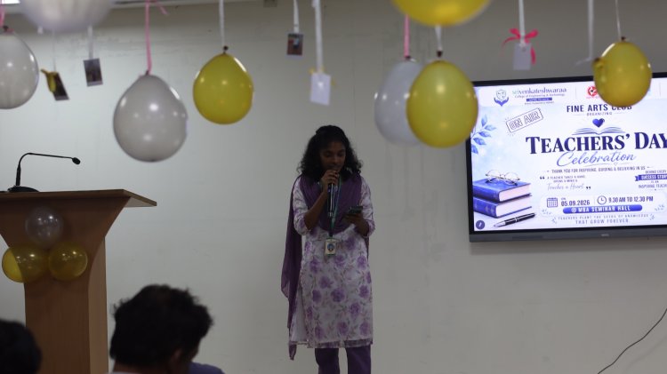 SVCET Celebrated Teachers Day function on 5th September 2026 