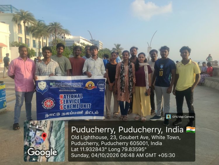 SVCET NSS UNIT CONDUCTED Nasha Mukt Yuva Walkathon for Viksit Bharat on 4 October 2026
